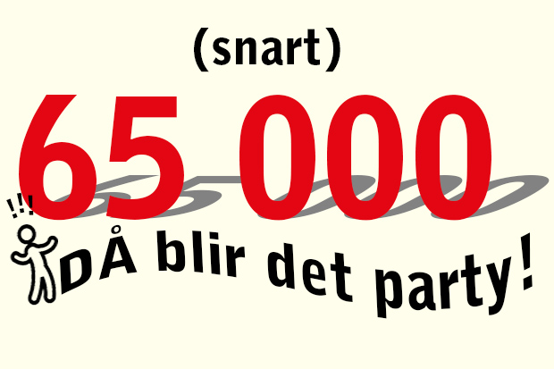 Snart 65 000 medborgare i Östersund