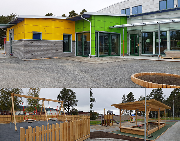 Utemiljö Förskolan Jägarvallen