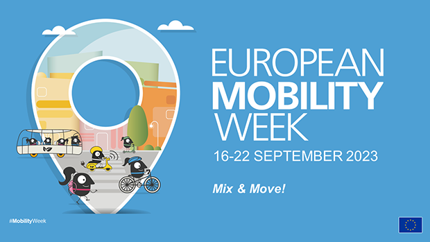 Europeiska mobilitetsveckan banner