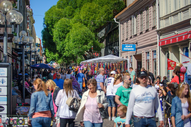 Sommar på gågatan