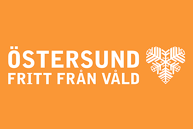 Stiliserad logotyp föreställand två händer och ett hjärta.