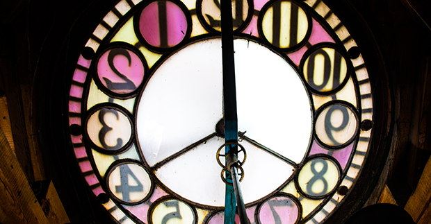 Urtavlan som finns i Rådhusets kupol