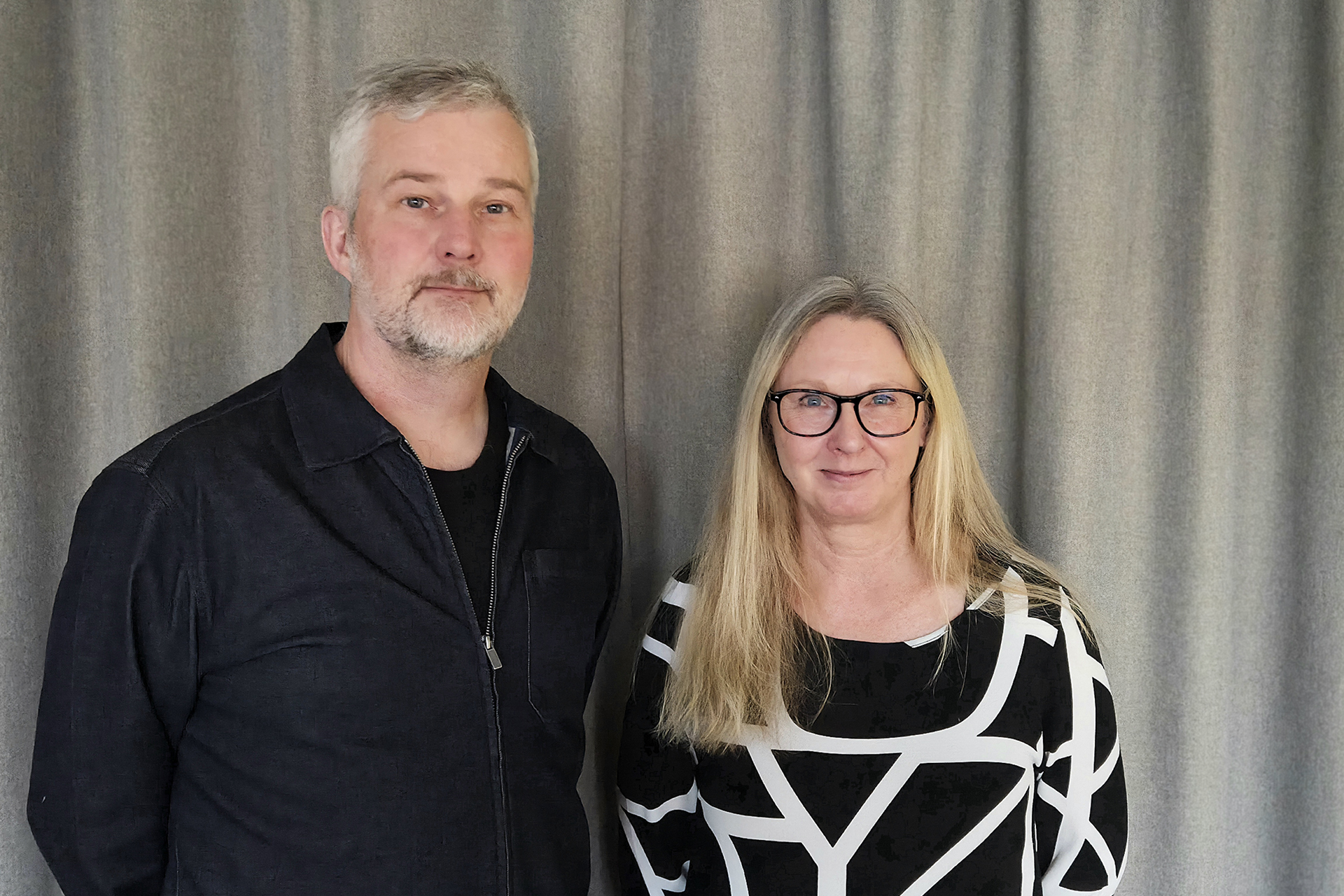 Bild på Magnus Andersson och Cecilia Lindhe Nadjalin.