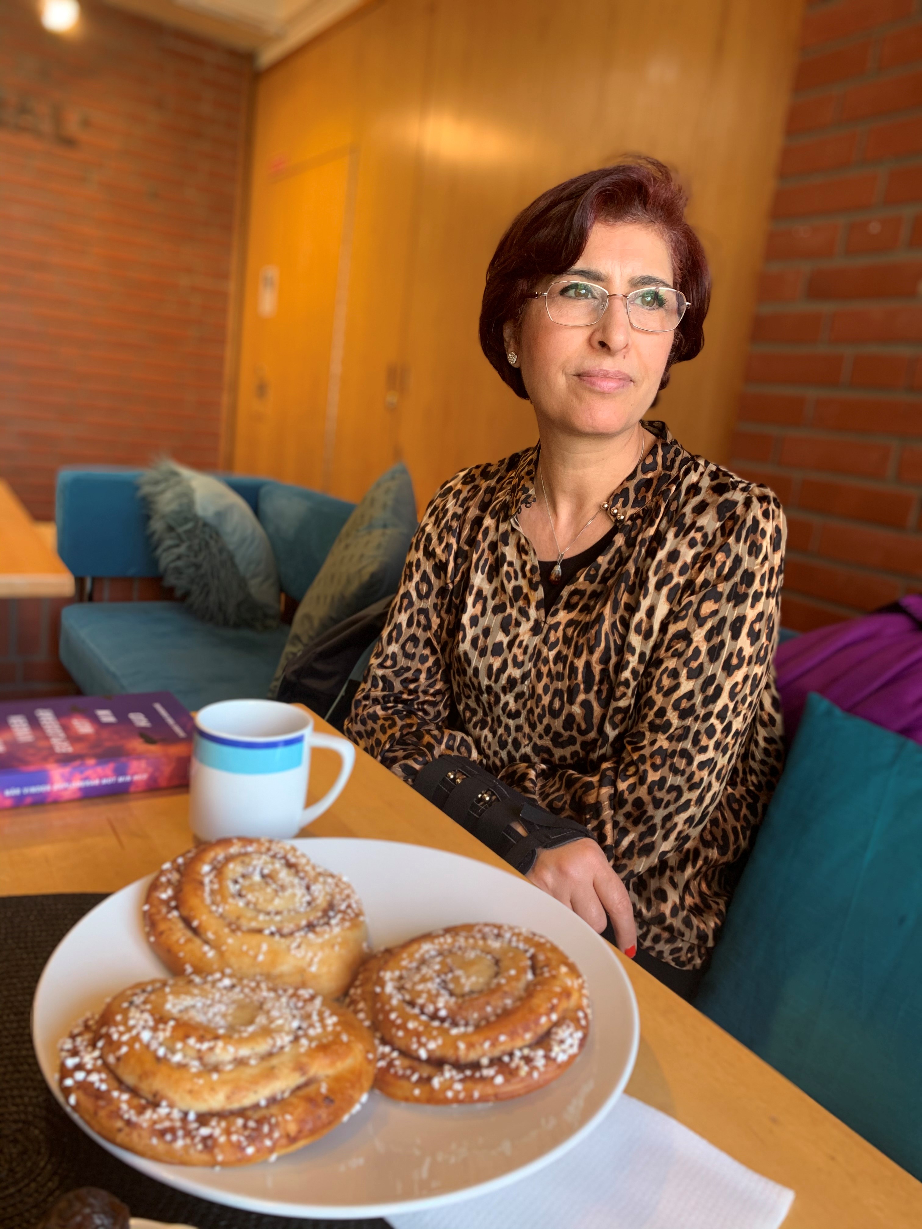 Fristadsförfattaren Suzanne Ibrahim