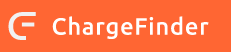 En logotyp med texten ChargeFinder