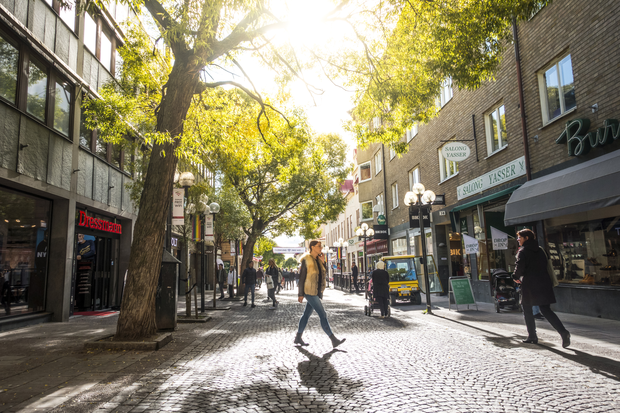 Gågatan i Östersund