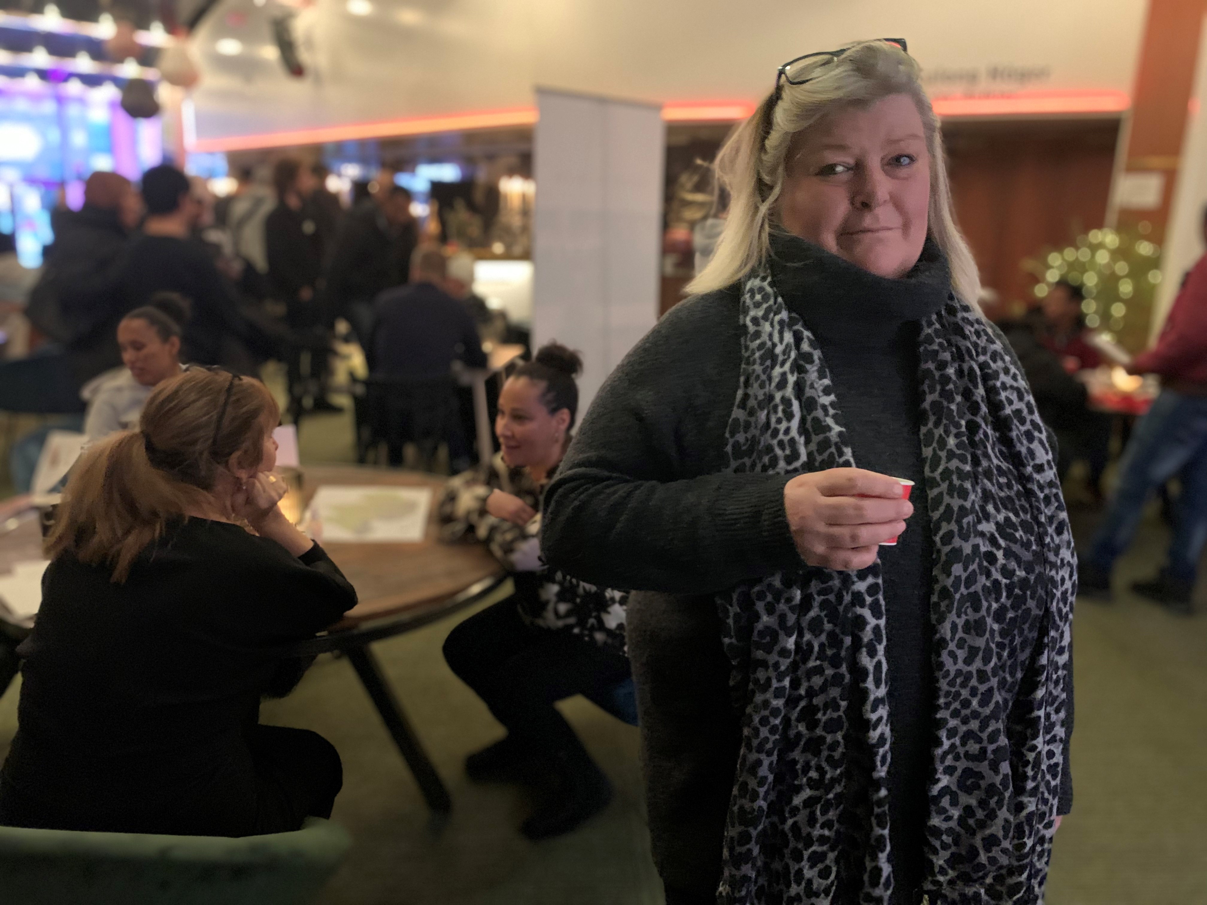 En av deltagarna på speeddejting