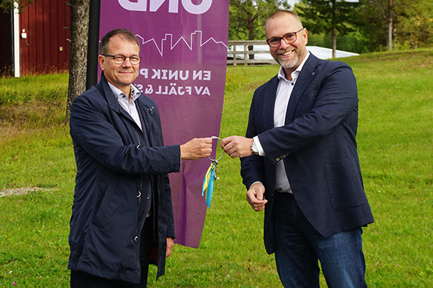 Nyckelöverlämning i Grytan