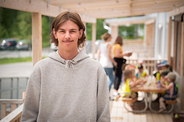 Kadir på Sollidens förskola