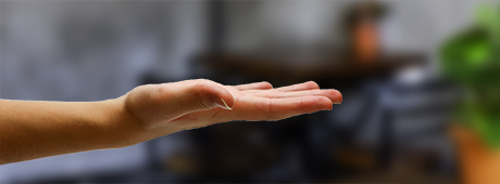 En utsträckt hand