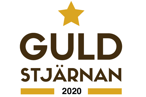 Bild på loggan av Guldstjärnan 2020