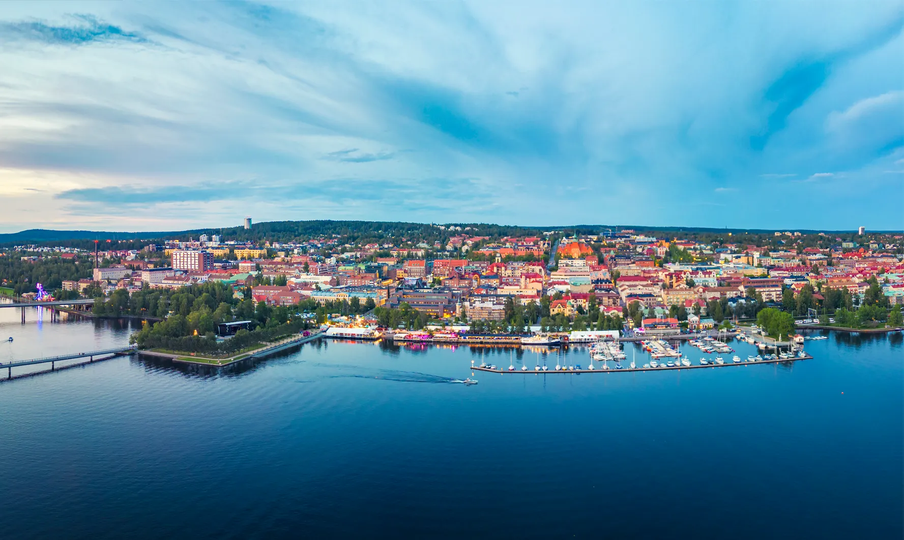Östersund sett från vattnet