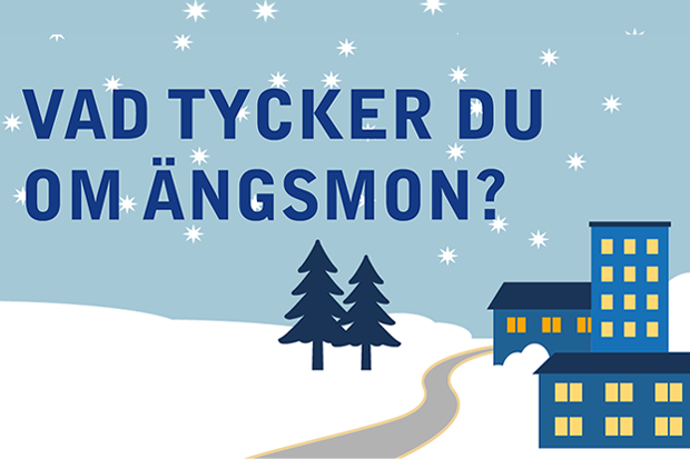 På bilden står det Vad tycker du om Ängsmon?