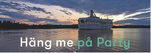 Finlandsbåt på öppet vatten