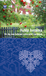 Framsidan på broschyren "Hjälp hemma"