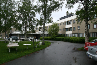 Utsidan av det särskilda boendet Björkbacka