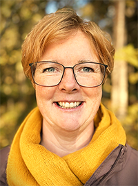 Porträttfoto av Sylvia Mårtensson.