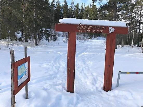 Bynäset på vintern