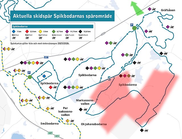 nya skidspår spikbodarna gräfsåsen