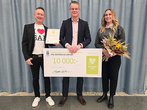 Miljöprismottagare Åre Östersund Airport