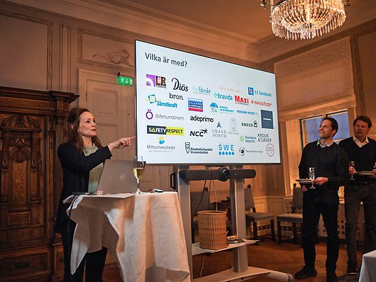 – Vi är glada över det genomslag Klimatlöftet har fått på så här kort tid, säger Caroline Hildahl, processledare för Klimatneutrala Östersund 2030.