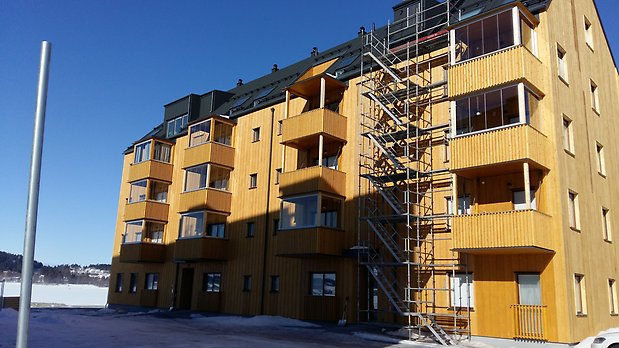Sjöbodarna första byggnaden