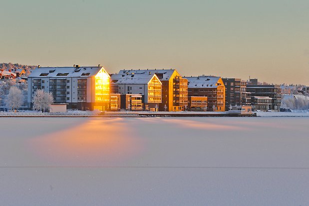 Färdigt resultat Storsjö Strand etapp 1