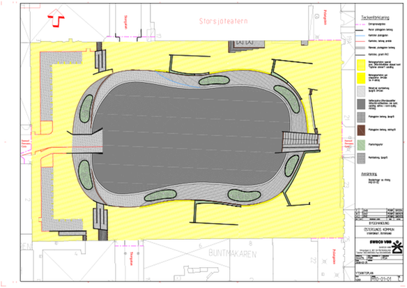 Ytskiktsplan över Stortorget