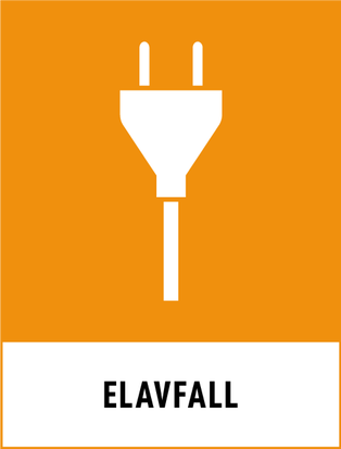 Symbol för elavfall