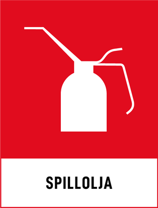 Symbol för spillolja