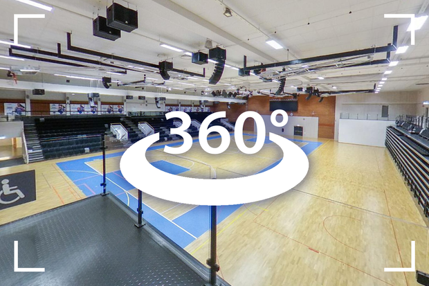 360-gradersfotografering på Sporthallen